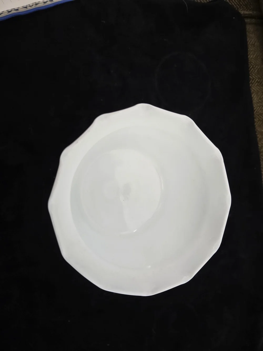 Vintage Indiana Milk Glass Pedestal Compote - Home Accents